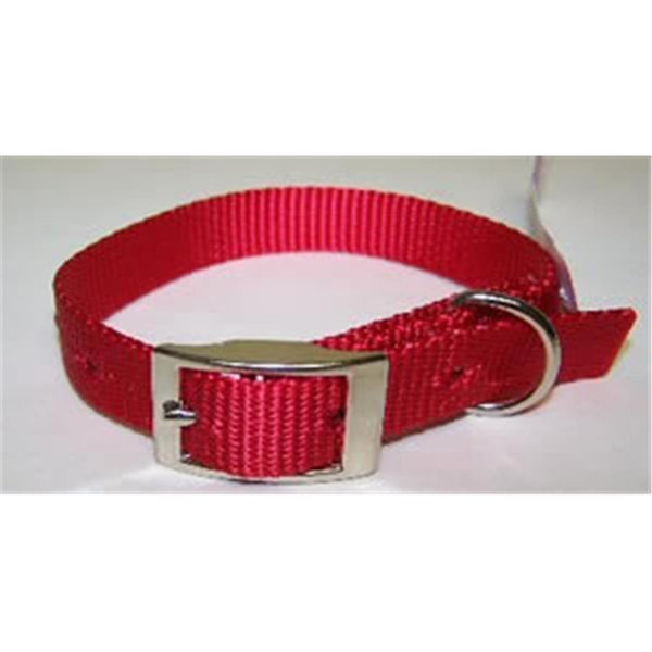 Omni Pet No102N RD16 Nylon Collar Red 75 in x 16 in 44510260